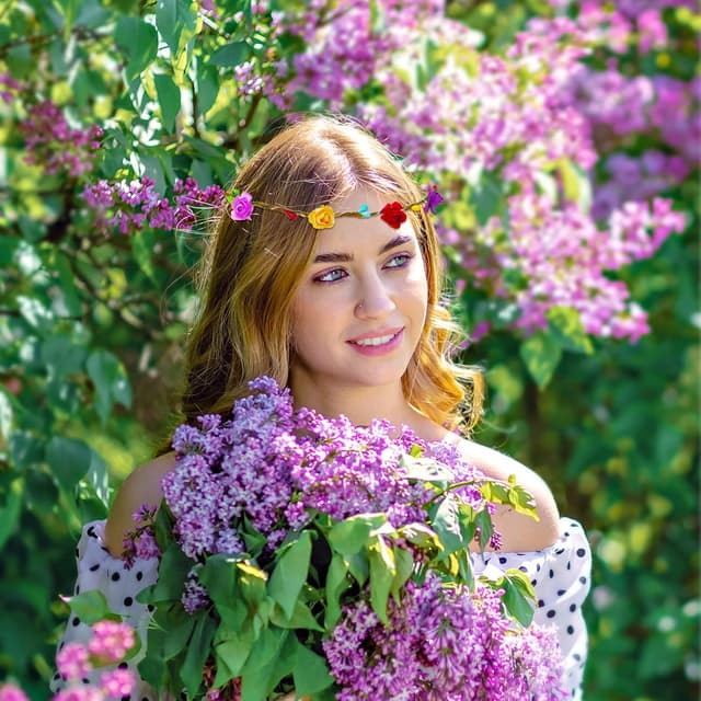 Thumbnail 3 de 12 diademas LED flores para fiestas