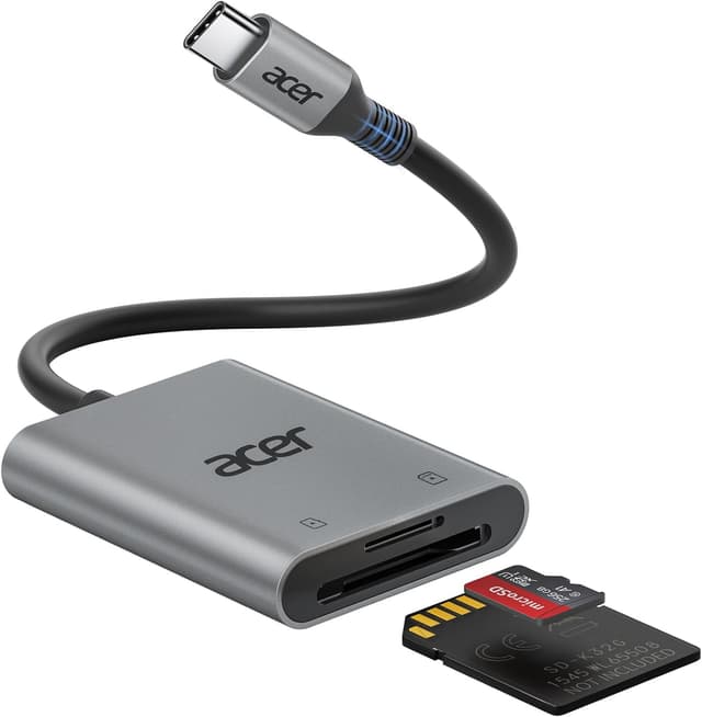 Detalle de Acer USB-C SD Card Reader 1TB