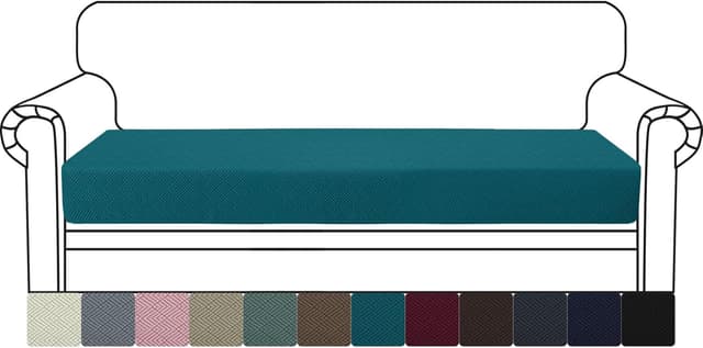 Detalle de YSTELLAA Copriseduta divano elasticizzato 3 posti