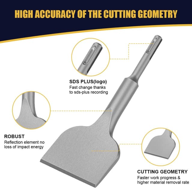 Thumbnail 2 de flintronic Burin SDS PLUS 165 mm