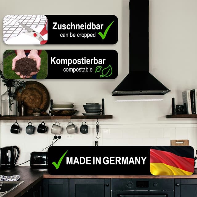 Detalle 2 de com-four Filtro extractor 57x47 cm para campana