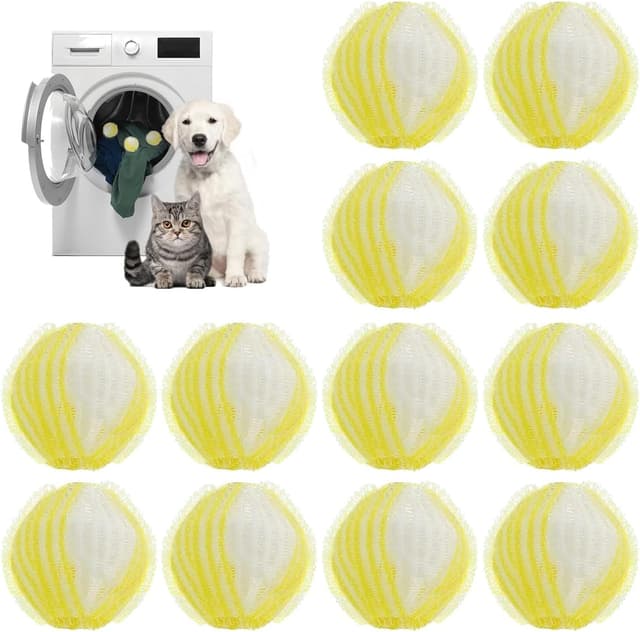 Detalle de Prety 12 Pcs Atrapa Pelos Lavadora