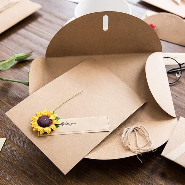 Thumbnail 2 de SLOSH 10 Biglietti di Auguri con Fiori Secchi 10pz