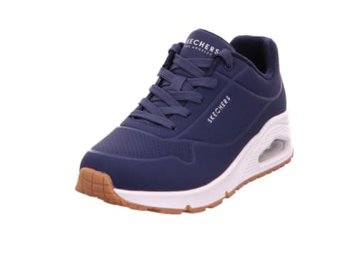 Detalle de Skechers Uno Zapatillas mujer Navy Durabuck Mesh, 37,5