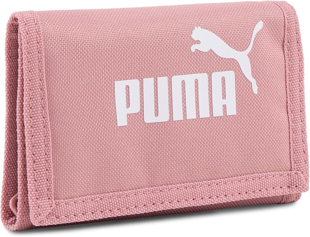 Detalle de PUMA Phase Wallet – hook-and-flap compact wallet with coin zip