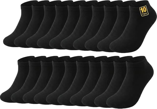 Thumbnail 6 de Wamicu chaussettes basses en coton, 10 paires