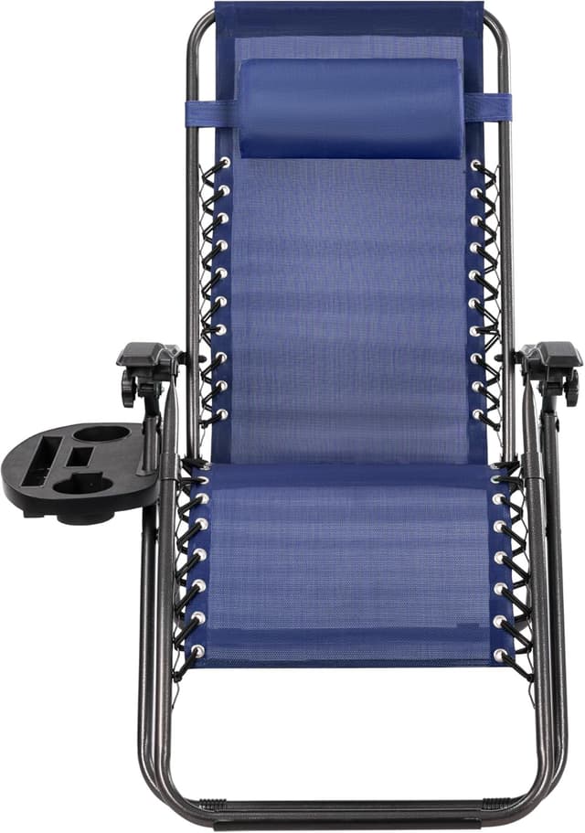 Thumbnail 3 de T-LoVendo Pack 2 Tumbonas Gravedad Zero (Azul Oscuro)