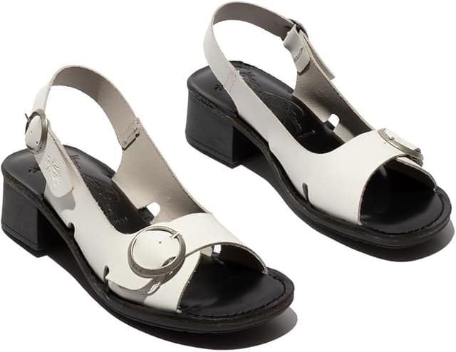 Detalle 2 de Fly London EDOV237FLY sandalias 39 EU White/Black