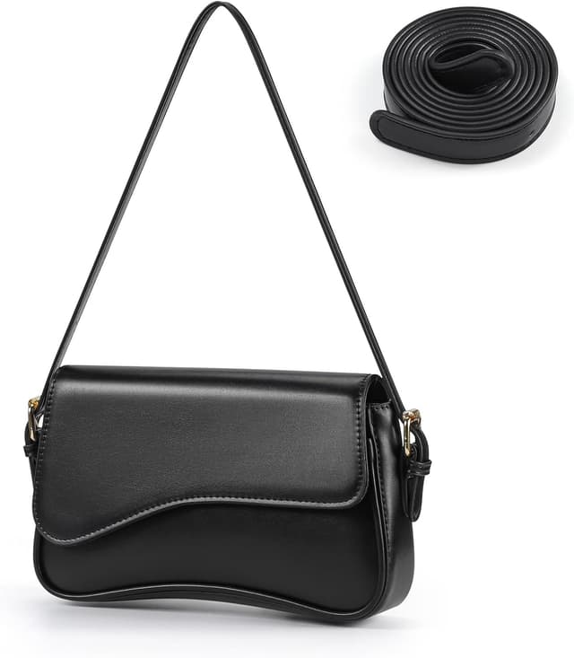 Detalle de Etercycle Women’s Shoulder Bag Y2K Hobo Clutch Crossbody (PU leather look)