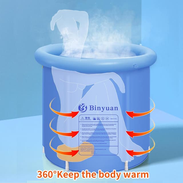 Thumbnail 2 de Vasca Gonfiabile Pieghevole 75x75 cm per immersione