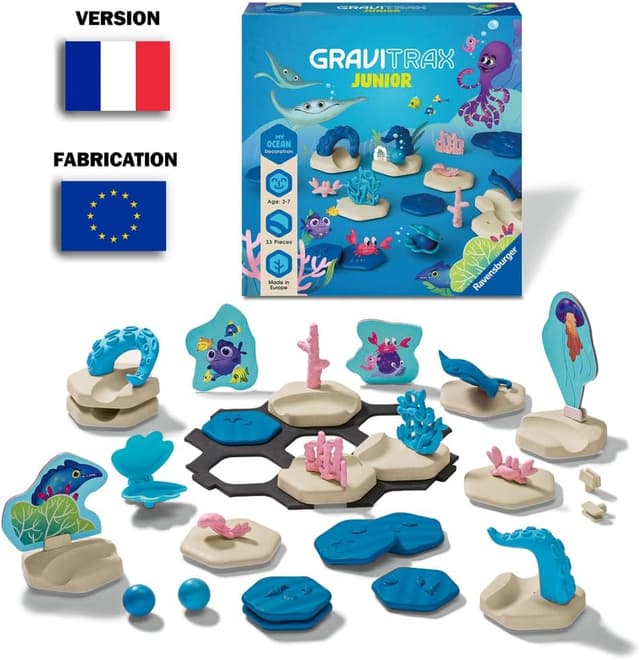 Detalle de Ravensburger Gravitrax Junior, 33 pièces