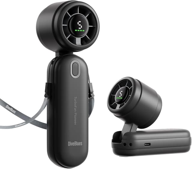 Detalle de Diveblues iTurbo Portable Handheld Turbo Fan
