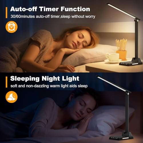 Detalle 1 de TOPPLEE Flexo LED 2500mAh con 5 modos