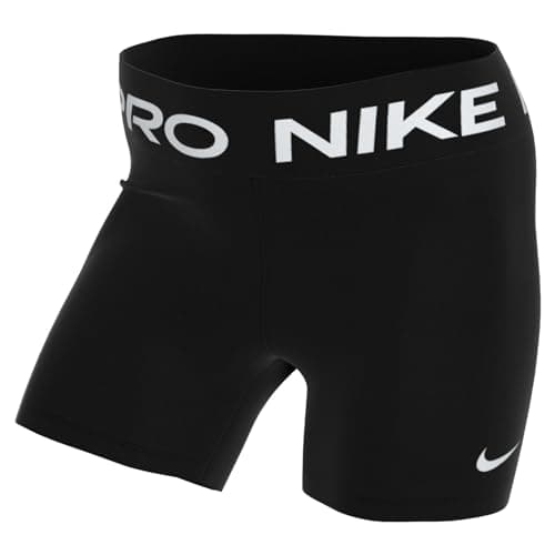 Detalle de Nike W NP 365 Short 5in mujer Black/White (S) – pantalón corto transpirable para diario y entreno