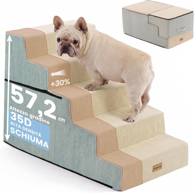 Detalle de Gardner Pet Scala per cani piccola 5 gradini