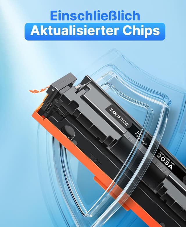 Thumbnail 4 de SODFACE 203A Toner 4er-Pack für HP