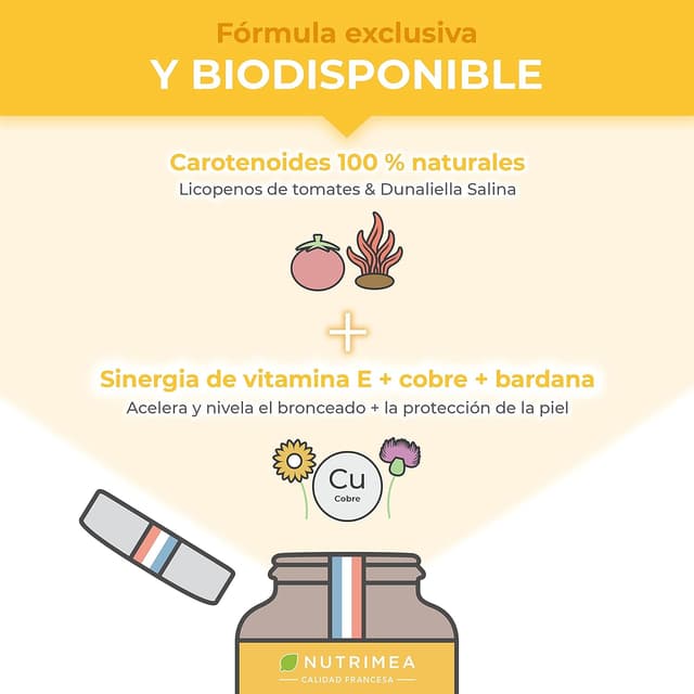 Thumbnail 3 de Betacaroteno Bardana 90 Cápsulas Veg. | Bronceado Saludable ☀