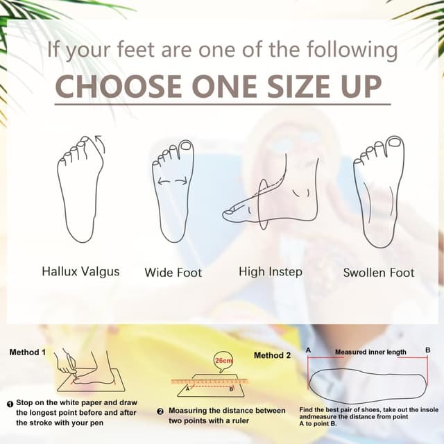 Thumbnail 5 de KuaiLu Womens Flip Flops with Arch Support