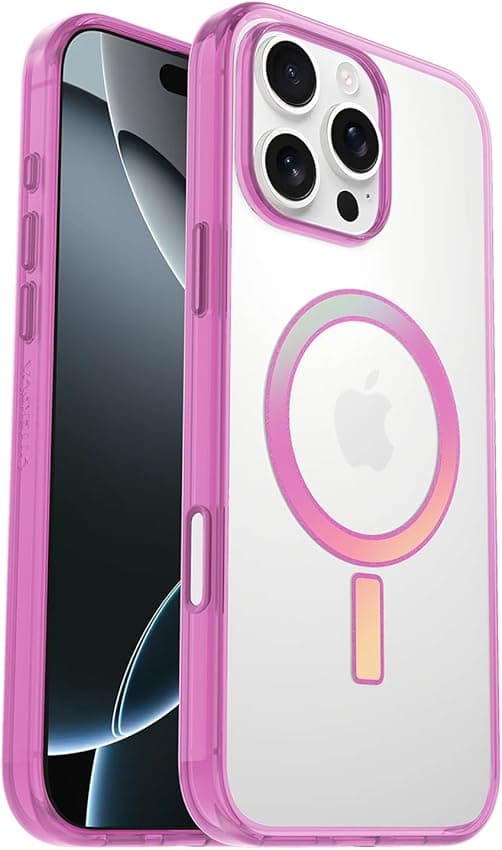 Detalle de Otterbox Funda Serie Clear MagSafe para iPhone 16 Pro Max