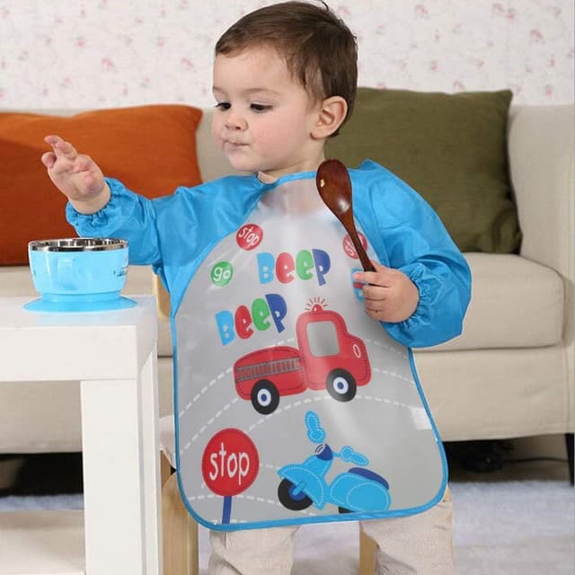 Thumbnail 5 de Vicloon Bibs with Sleeves 4-pack 42 cm