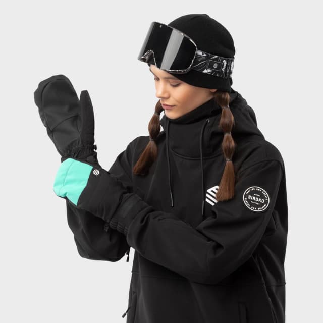 Detalle 2 de Siroko PITZTAL Manoplas térmicas Turquoise