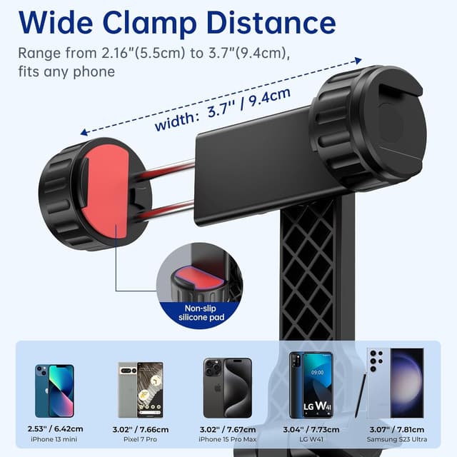Thumbnail 4 de SYNCWIRE Tripod Phone Mount 360° phone adapter