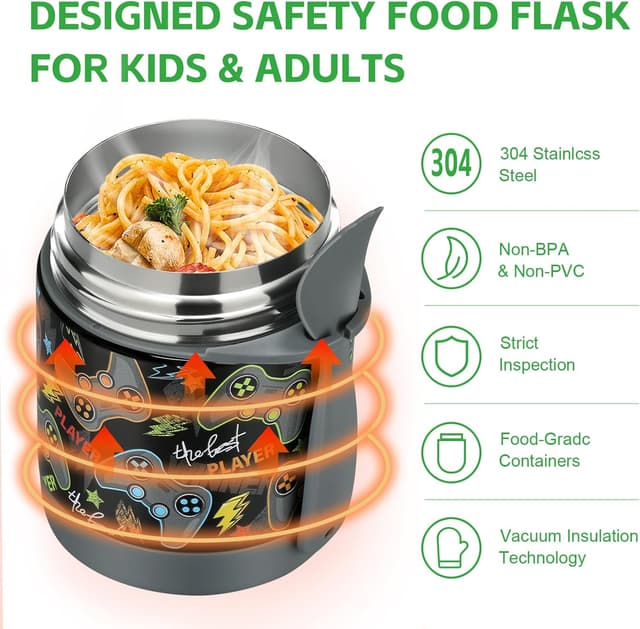 Thumbnail 3 de Pawtong 10oz Soup Thermo – Kids Insulated Food Jar