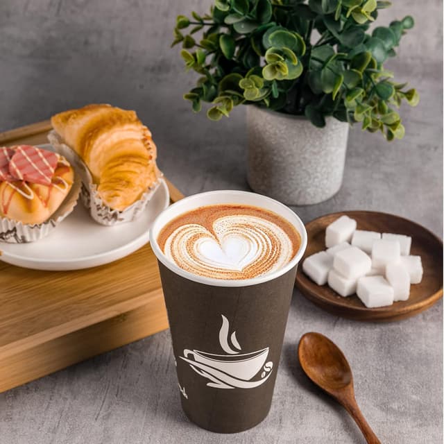 Thumbnail 4 de LITOPAK 16 oz Paper Cups 210 Pack