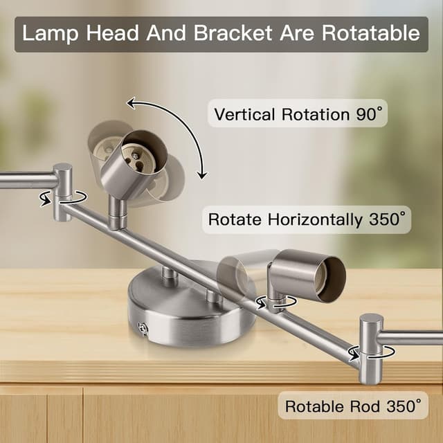 Thumbnail 1 de Ketom Deckenstrahler LED 6 Flammig Silber