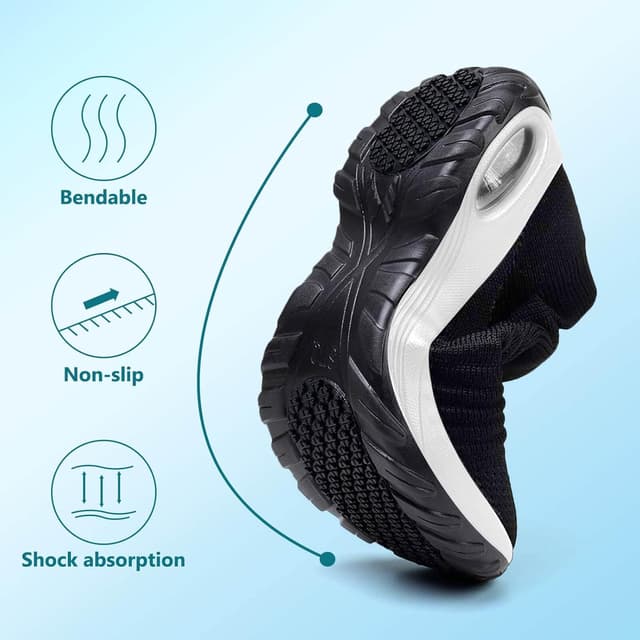 Thumbnail 6 de Slip On Trainers Orthopedic Walking Shoes