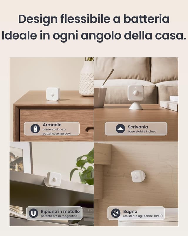 Thumbnail 4 de SwitchBot Sensore di movimento radar mmWave 8 m