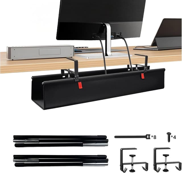 Thumbnail 6 de Treibo Kabelkanal Schreibtisch 90 cm