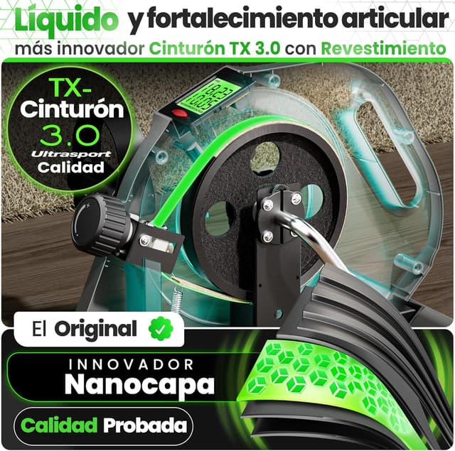 Detalle 2 de Ultrasport Mini Bicicleta Estática Compacta para Personas Mayores