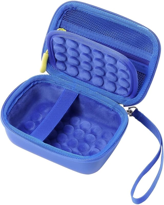 Detalle de ProCase Kameratasche für Canon G7X Mark III/II, SX740 HS & weitere kompakte Digitalkameras – Tragetasche, EVA, blau