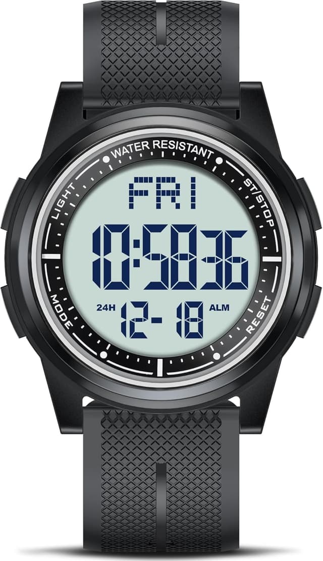 Detalle de WIFORT Digital-Uhr 6,6 mm 5 ATM