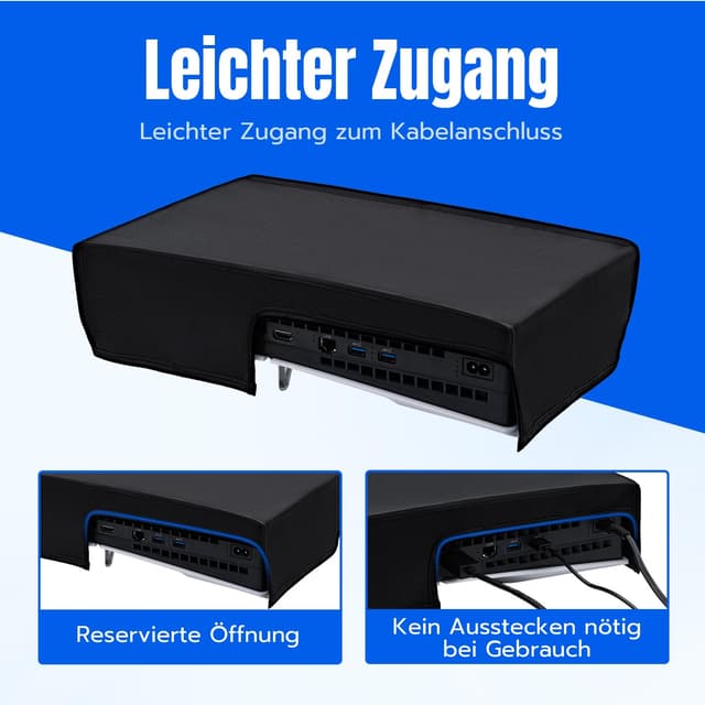 Thumbnail 4 de Wigearss Staubschutz für PS5 Slim 1680D