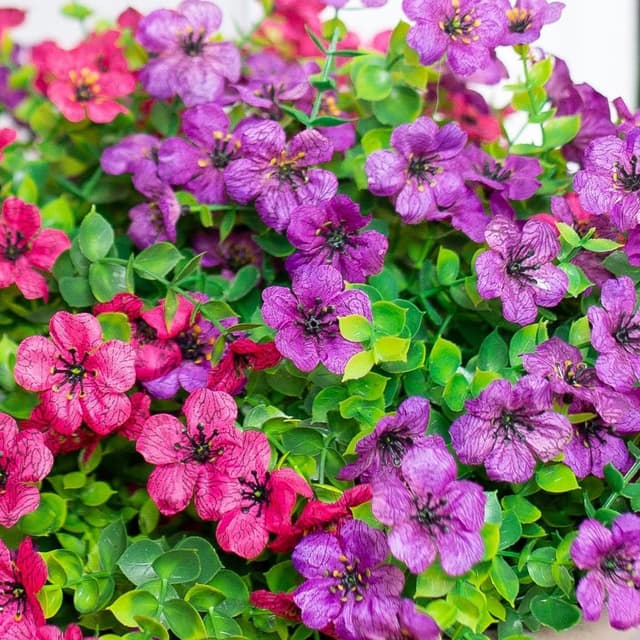 Thumbnail 2 de HyeFlora Daisy Artificial Flowers 12 Bundles