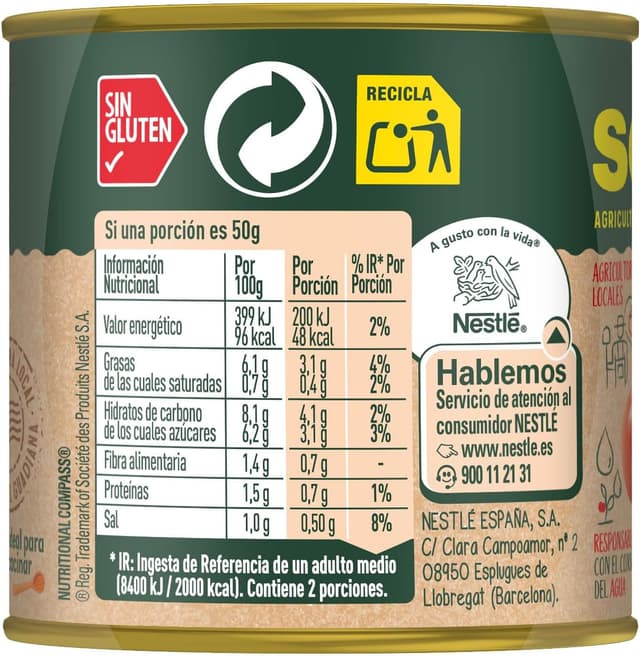 Thumbnail 1 de SOLÍS Tomate Frito Casero Pack de 6 x 3 latas 🍅