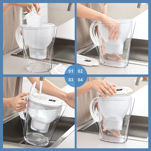 Thumbnail 6 de Watus Filterkartusche für Brita Marella – Ersatz kompatibel mit Maxtra+ Plus / Maxtra Pro (6)