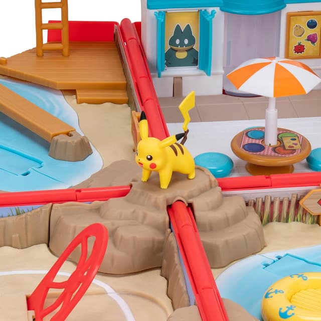 Detalle 2 de Jazwares Pokémon Carry Case Beach Battle Playset