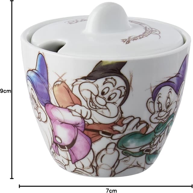 Thumbnail 4 de Egan Azucarero Pequeño de Porcelana Marfil 🍚