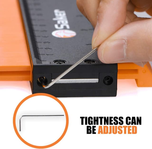 Thumbnail 5 de Saker Contour Gauge Profile Tool 25 cm — contour duplicator 📐