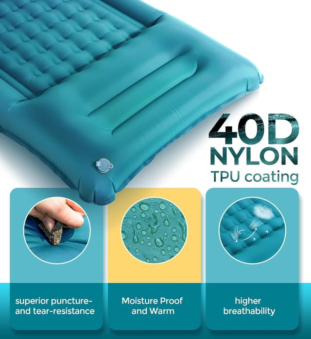 Detalle de NatuVort Materassino campeggio 12 cm