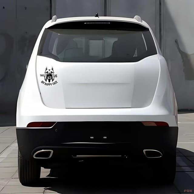 Thumbnail 3 de Belgische Malinois Autoaufkleber 18 cm