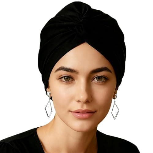 Detalle de FOLAI Seidenhaube Schlafmütze für Haare nachts