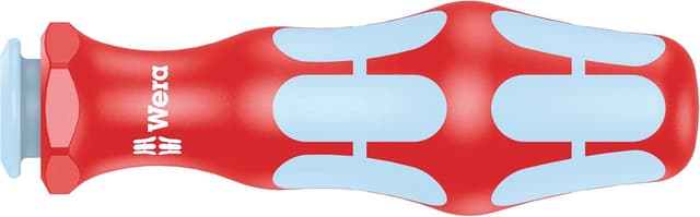 Detalle de Wera 05003991001 Porta-inserti a mano isolato VDE Kraftform in acciaio inox (9 x 98 mm)