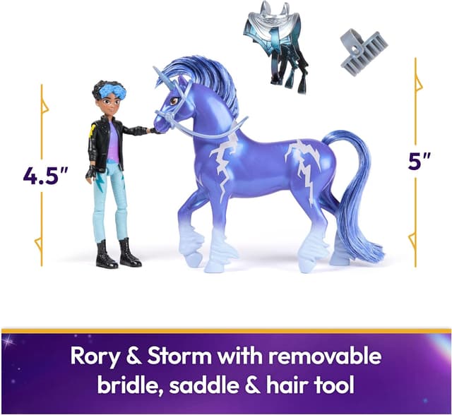 Detalle de Unicorn Academy Rory figure set, 12 cm