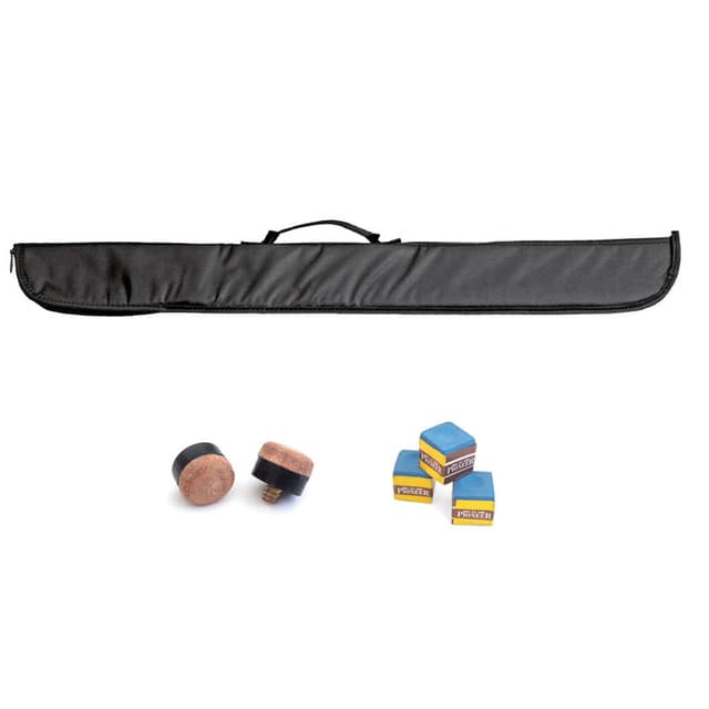 Imagen de Devessport Taco de billar con juntas de acero y bolsa 🎱 en OfertitasTOP