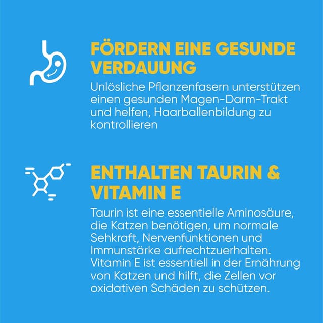 Detalle de INABA Churu Anti Hairball Katze mit Taurin – getreidefreie Anti-Haarballen-Katzenleckerlis mit Huhn oder Thunfisch (20 x 14 g)