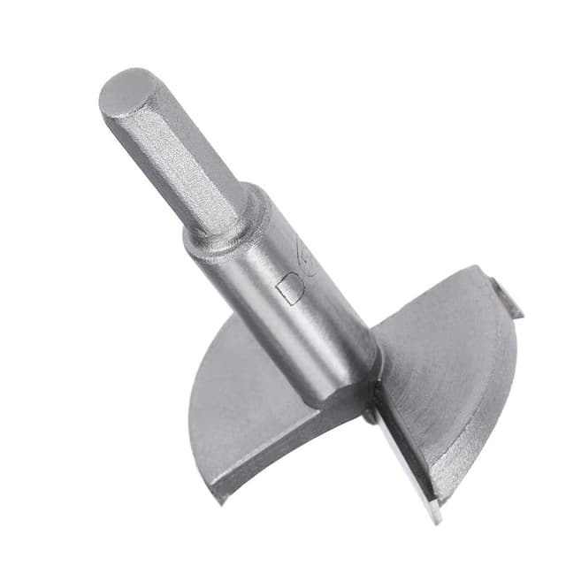 Detalle 2 de MACHSWON 2PCS Forstner Drill Bits (Tungsten Carbide Wood Hole Saw Opener) – 53mm woodworking drilling cutter